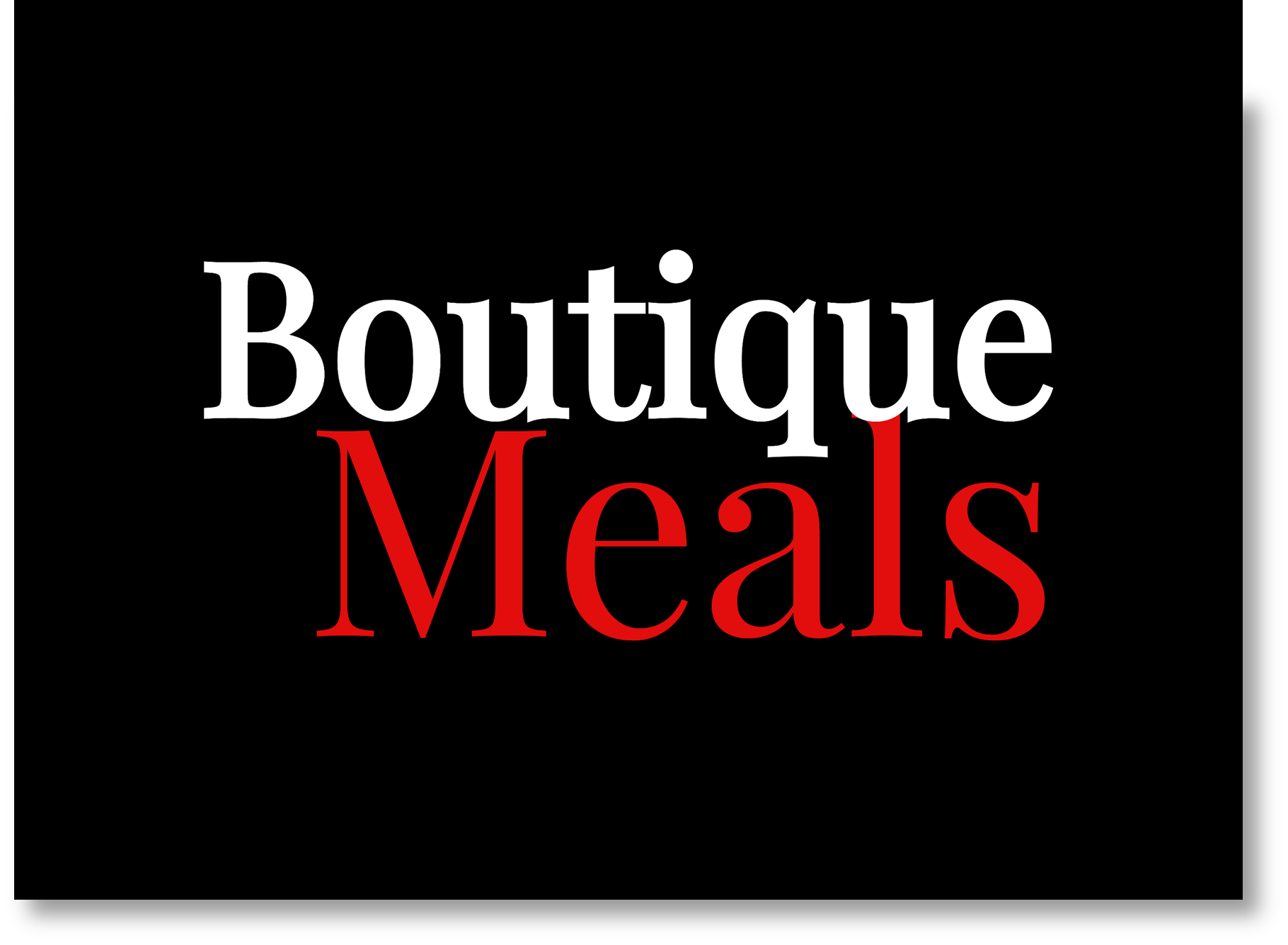 Boutique Meals logo