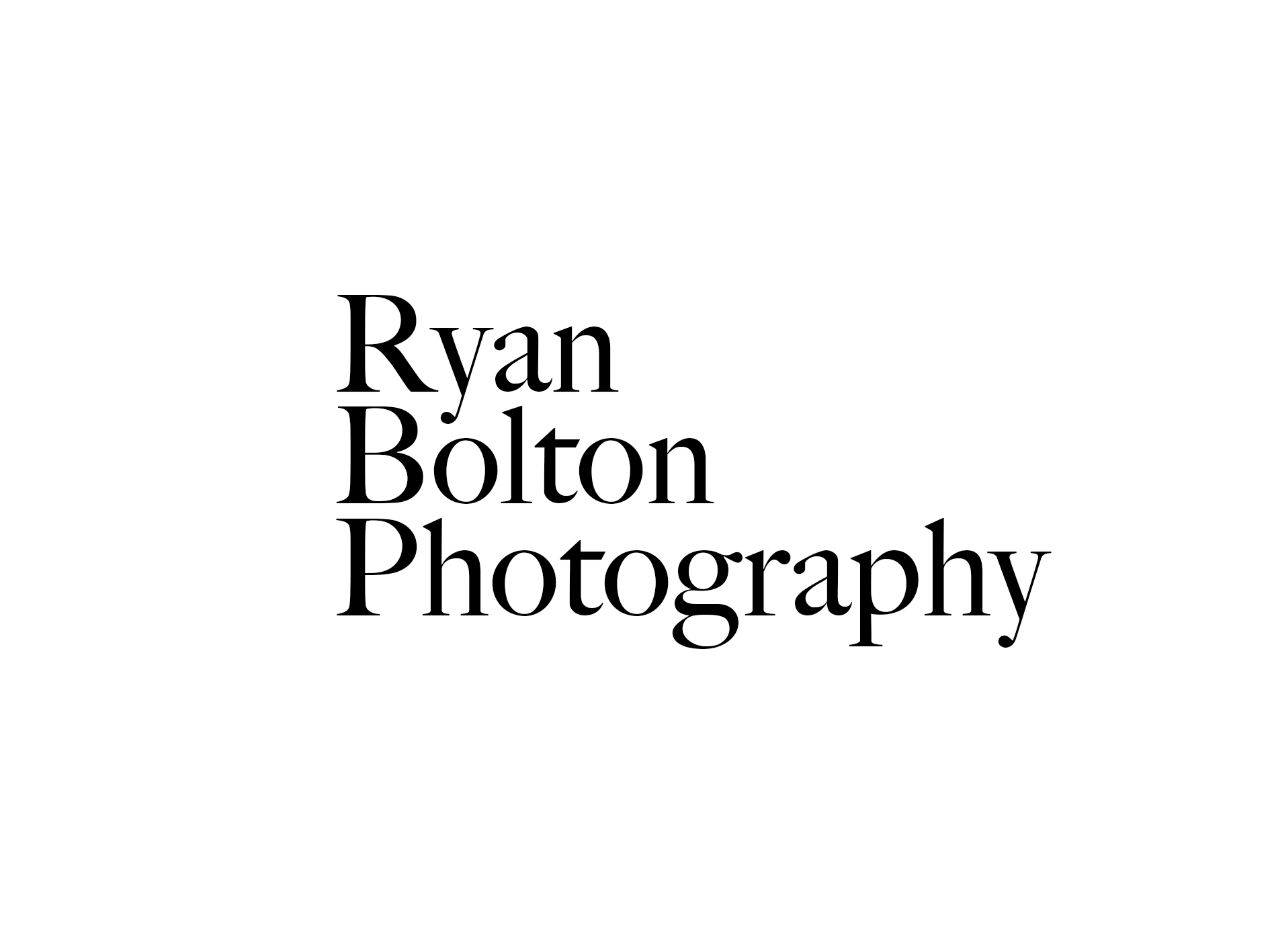Ryan Bolton Photo Logo