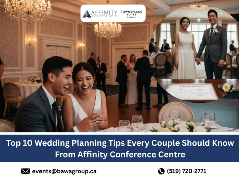 Top 10 Wedding Planning Tips Every Couple Should Know From Affinity Conference Centre 768x576