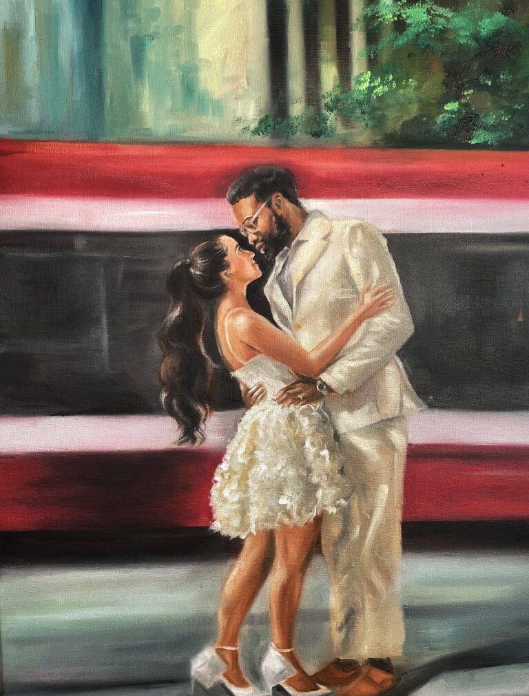 18 x 24 Live Wedding Painting 768x1011