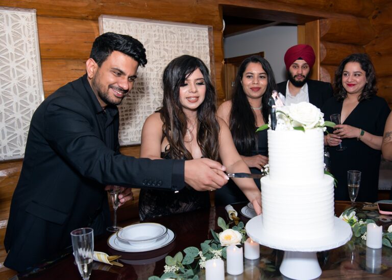 nn popa photography waterloo wedding photographer cake cutting reception 14 768x548