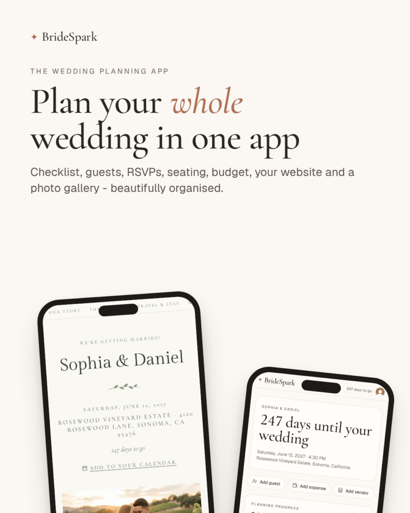 BrideSpark: Wedding Planner